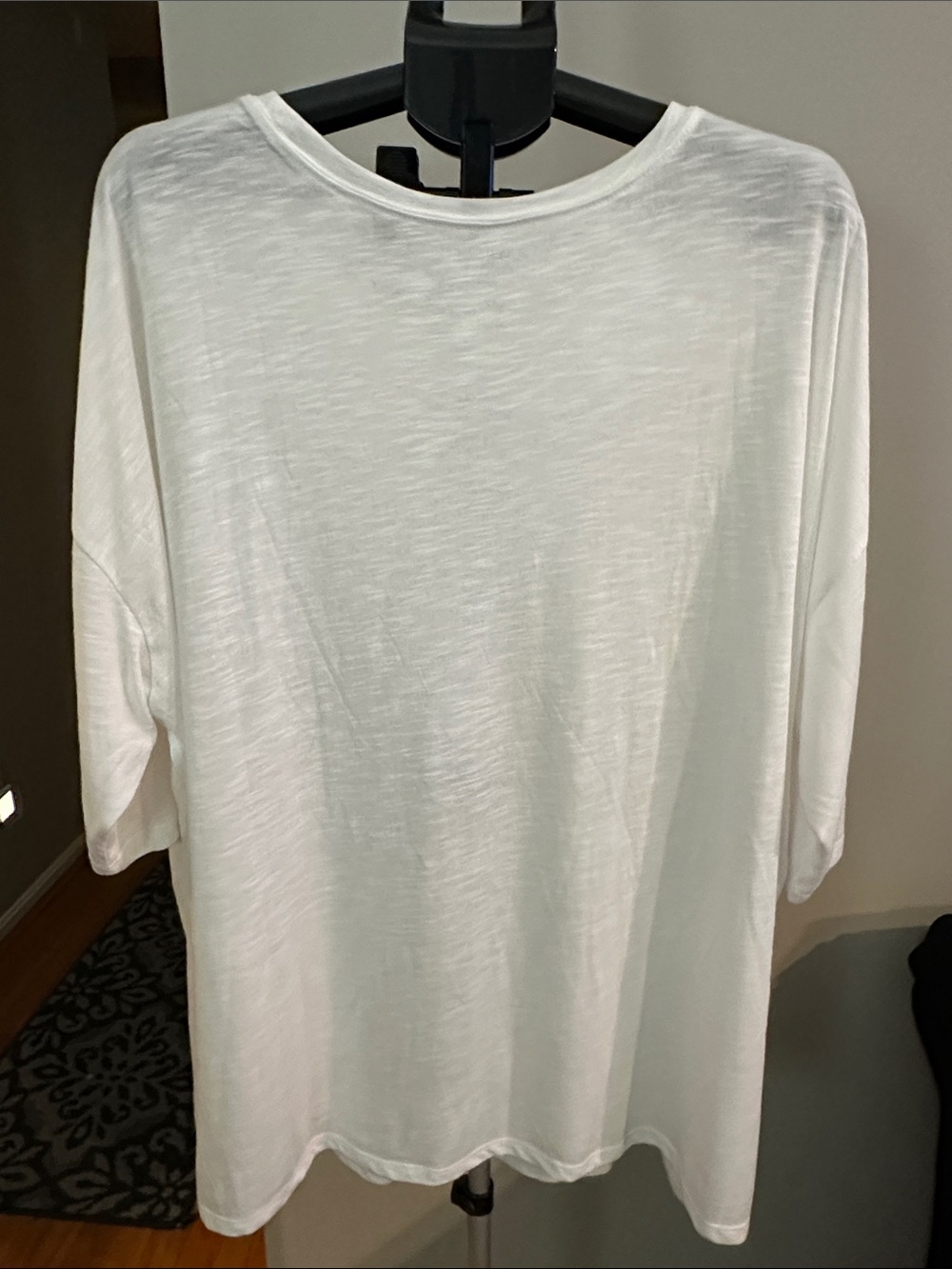 Torrid SuperSoft Scoop Neck Top Women 3X White Slub Jersey SoftAlt Streetwear - Picture 5 of 6